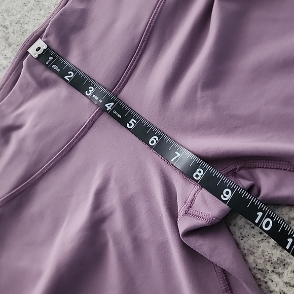 90 Degree by Reflex purple/mauve capri yoga workout legging! - Picture 8 of 9